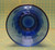 Hand Blown Indiana Glass Cobalt Blue 8"H x 4.5"D Flower Display Glass Vase