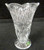 Shannon Crystal "Freedom" Design Vase 8" Tall Design by Godinger Silver 