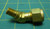 Swagelok B-600-5-2 Brass Male 45 Deg. Elbow Coupling  3/8" Tube x 1/8" NPT