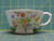 Vintage Crownford Fine Bone China Multicolored Wildflower Tea Cup/Saucer England