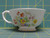 Vintage Crownford Fine Bone China Multicolored Wildflower Tea Cup/Saucer England