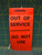 100 Count "Out of Service" "Do Not Use" Tag GPU Nuclear 6" x 3" RED ORANGE