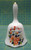 Imari Hand Painted Fine Porcelain Decorative Bell 3-1/8"D x 5-3/4"H Japan
