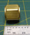 3/8" Brass Compression Nut Pipe Fitting 5/8" Hex Width/Length 3/8"-18