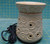 Scentsy Angora Full Size Warmer Tan Creme Spirals # DSW-ANGO