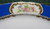 Vintage Gold Castle Floral Porcelain Oval Serving Plate Made In Japan 12.25 x 9"