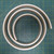 1/4" Thick, 1-1/4" Width, 60-3/4" Length, Food Industry Silicone Rubber Strip