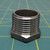 1" X 3/4" Hex Reducing Bushing 304 Stainless Steel 150