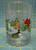 Set Of 4 Action Industries 1987 Christmas Village Clear Glass Drinkware Set