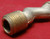 Zig Zag Pipe Nipple Angled Pipe Connection 1/2" NPT Connections 3.125" Long