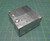 Raco 4" Steel Square Box, 2-1/8" Deep, Sixteen 1/2" KOs, Six TKOs, Raised Ground
