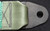 (2) Breed Technologies 8-1/4" Green Safety Door Straps 12301489 2540-01-245-2445