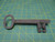 Vintage Cast Iron Skeleton Key Wall Mount Hook Key Holder Hanger 6.5" Long