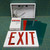 Sure-Lites Exit Sign CX-3-C With Lamps Wall Mount Ceiling Mount