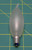 Vintage Frosted Light Bulb Flame Tip 60W 120V Bulb Untested