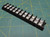 Panel Mount Barrier Electrical Terminal Block 2 Row 11 Position 4.65in Length