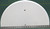Improvements Wall Table 23-1/2 x 12", Round, White 35 Pound Load Item #241111