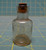 Antique 1800's William WM F. Nye, Inc. Fish Jaw Oil Bottle w/ Cork
