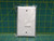 COOPER 2129W-BOX WALLPLATE 1-GANG BLANK THERMOSET BOX MOUNT STANDARD WHITE