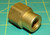 Pack of 2 Western Enterprises BF-W-4HP Brass Reducer Coupling 3/4" X 7/16"