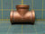 Merit Brass Pipe Tee Fitting 1/2" x 1/2" x 1/2" Female NPT Brass