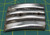 Vintage Ford Passenger Car Lens Panel Chrome Molding 3-3/8" X 2-3/4"