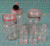 Lot of 6 Pieces of Vintage Glass Jars -  Atlas / Electrolux 