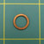 06.56180-0709 Oil Seal Copper Washer 0.3275" ID, 0.4460" OD, 0.0355" MS QTY: 4