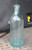 Vintage J Walkers VB Vinegar Bitters Bottle With Top -- Teal / Aqua 8.5"