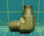90 Degree Elbow Pipe Fitting 1/4" NPT x 3/8" Quick Connect ID