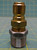 Foster Coupler 50MPB 1/2" MPT Brass Plug with 3/4"x 1/2" Reducing Bushing
