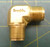 Swagelok B-600-9 90° Brass Elbow Union Tube Fitting 3/8" Tube OD Missing 2 Nuts