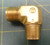 Swagelok B-600-9 90° Brass Elbow Union Tube Fitting 3/8" Tube OD Missing 2 Nuts