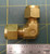 Tylok 3/8" OD Tube Brass Compression 90° Double Ferrule Elbow Fitting
