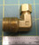 Parker Hannifin 3/8" Tube OD x 1/2" Male NPT Brass 90° Elbow Pipe Fitting