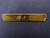 2 Inch Vintage "B.J.T." Engraved Brass Bar Pin
