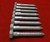 (8) Hex Head Screws for Wood Zinc-Plated Steel, 5/8" Size, 4" Long
