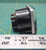 General Electric Panel Voltmeter 0 to 150 VAC 1.605" X 1.605" P/N 21C1713-17