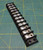 Panel Mount Barrier Electrical Terminal Block 2 Row 12 Position Missing 4 Screws
