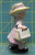 Alaska Momma Enesco Little Girl With Shopping Bag Porcelain Collectible Ornament