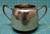 Vintage Solid Brass 2 Handled Sugar Bowl w/out Lid 3" x 3.75"