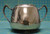 Vintage Solid Brass 2 Handled Sugar Bowl w/out Lid 3" x 3.75"