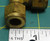 Pipe Tee With Compression Fittings, 0.56" Thread Diameter
