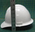 Bullard Hard Hat Model 3000 White Ratchet 6 Points Front Brim Type 1 Class E
