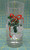 Set Of 4 Vintage Christmas Goose & Holly Clear Glass Drinkware Set 5.5" H 