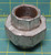 1 1/4" High-Pressure Galvanized Steal Female Threaded Pipe Union Fitting 