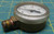 2" Utility Pressure Gauge Lower Mount Brass Color Case 0-60 PSI
