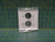 Pass & Seymour Legrand White Circular Duplex Receptacle Wall Plate, 1 Gang 