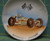 Vintage 4" Hand Painted Indianapolis Speedway Collector Plate Made In Japan 