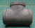 2"x 2"x 2" NPT 50 Malleable Iron Tee Fitting, 4" Height, 4.75" Length, 3" Width